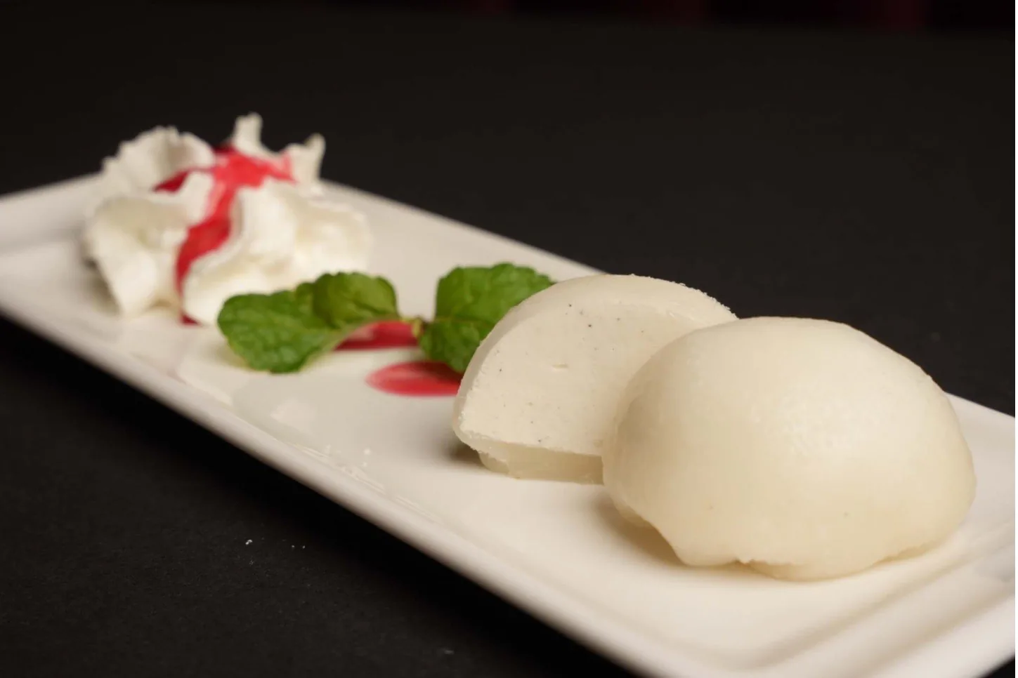 Mochi de baunilha